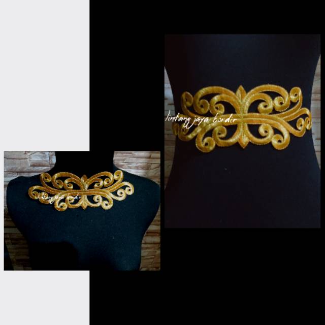 Renda bordir aksesories/ acc leher