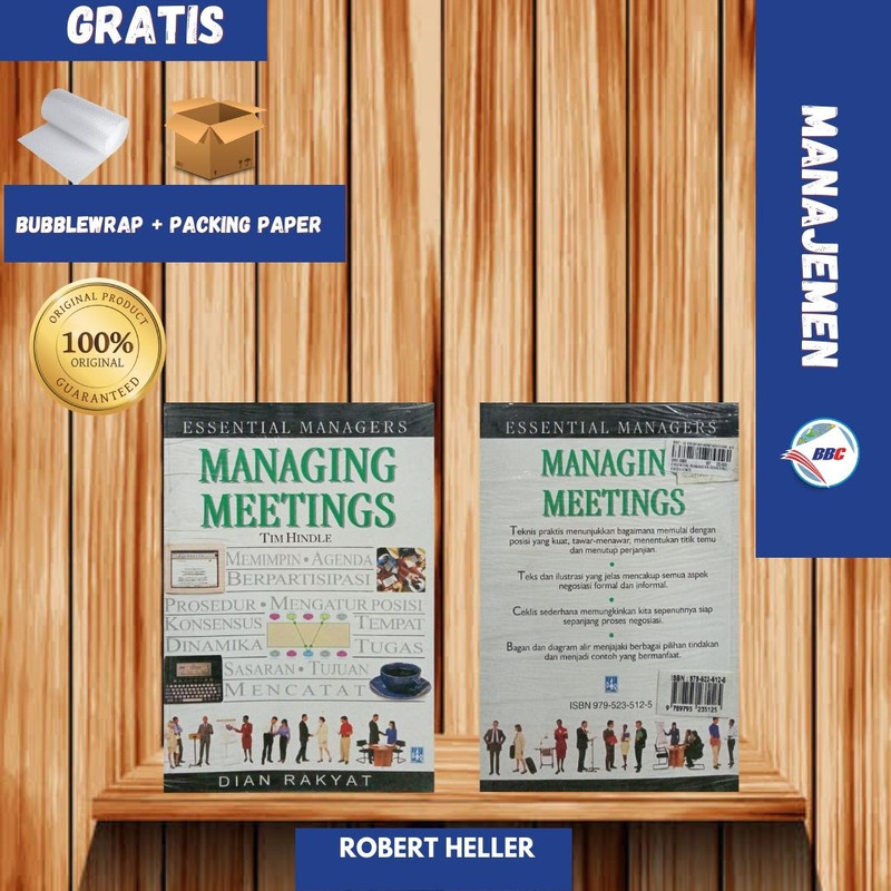 BUKU ESSENTIAL MANAGERS MANAGING MEETINGS