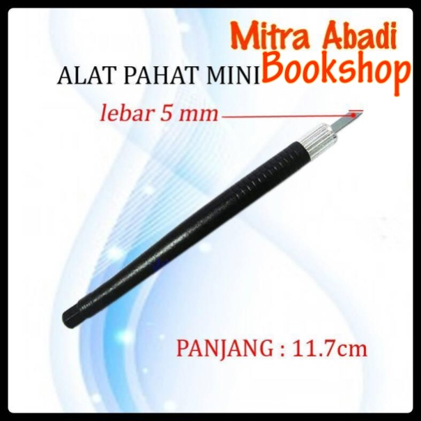 Alat Pahat Mini Ukuran 11,7 cm x 5 mm