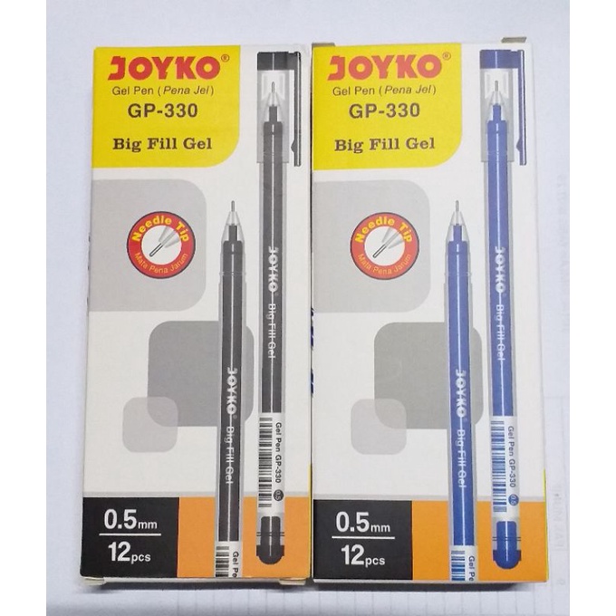 

Gel Pen Pulpen Pena Joyko GP-330 Big Fill Gel 0.5 mm