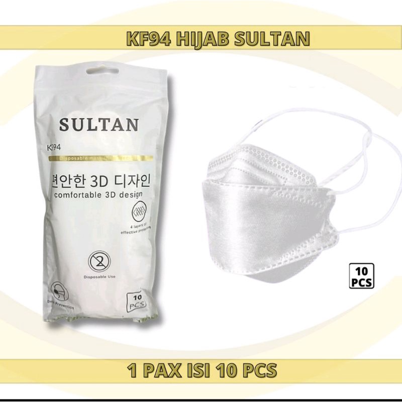 Masker KF94 hijab / Masker headloop