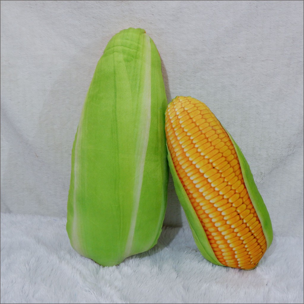 Bizzarpillow Bantal Sayur Sayuran Bantal Jagung size L BZ137