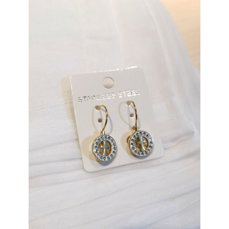 ANTING DESY MOTIF PERMATA BULAT SALIB