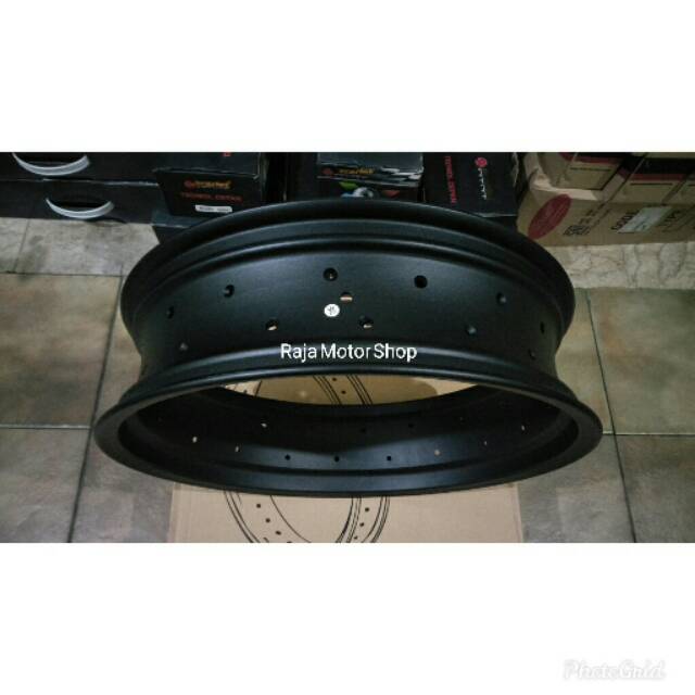 Velg Sprint Xd SuperMoto ring 14/17 x 400/450 H36 black doff