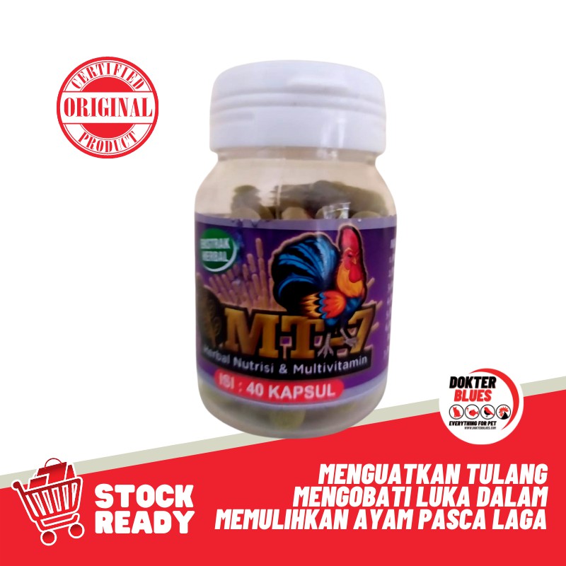 MT7 Obat Ayam Menguatkan Bulu Sayap Otot Sayap serta Tulang &amp; Kaki Anti Pucat Plus Pereda Nyeri