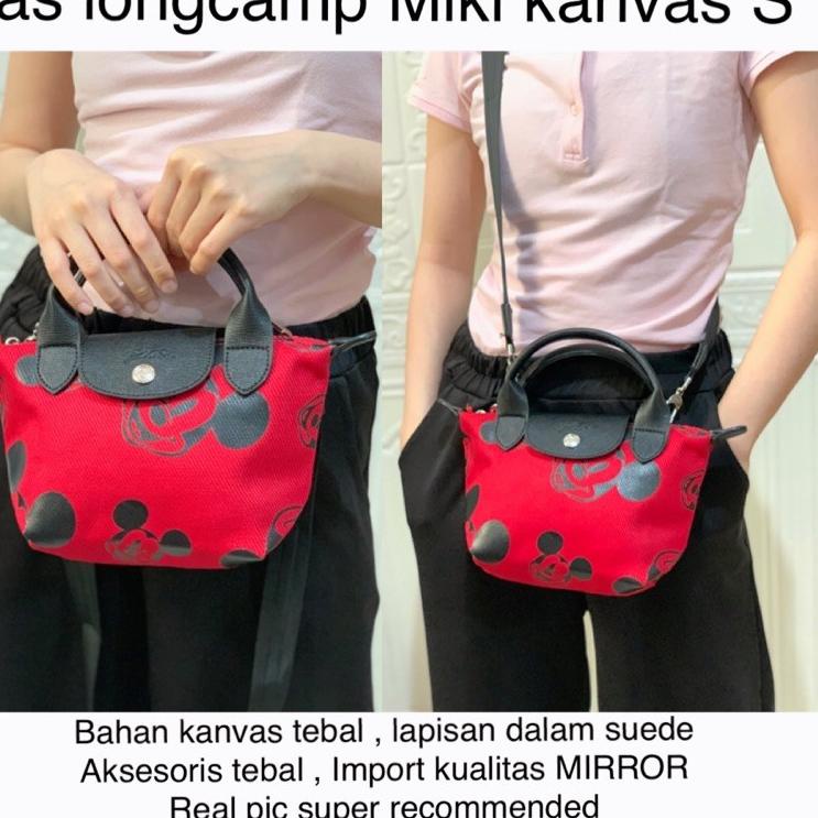 ✷ TAS TOTE IMPORT Lc*mp MICKEY KANVAS XS TAS BATAM JAMJO ➨