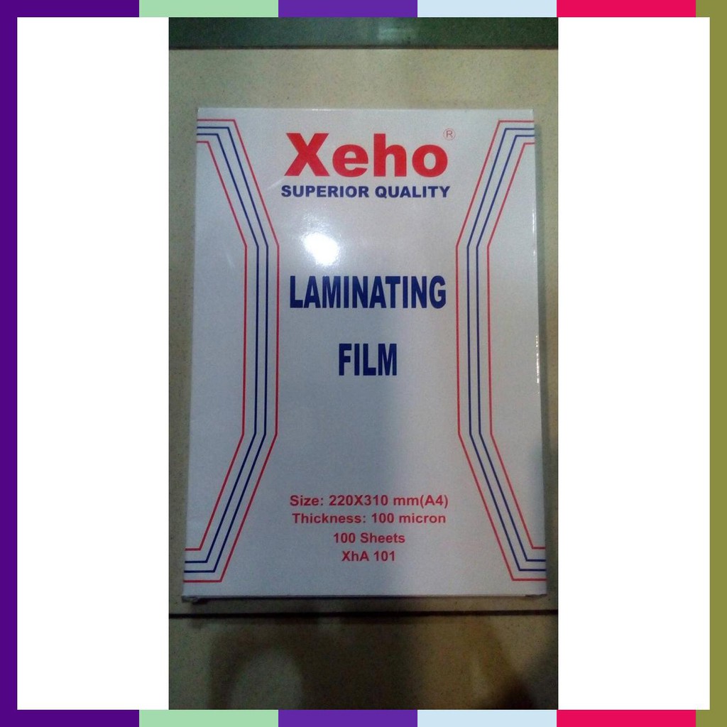 

Laminating A4 Xeho