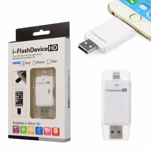 CARD READER I-FLASH HD FOR APPLE