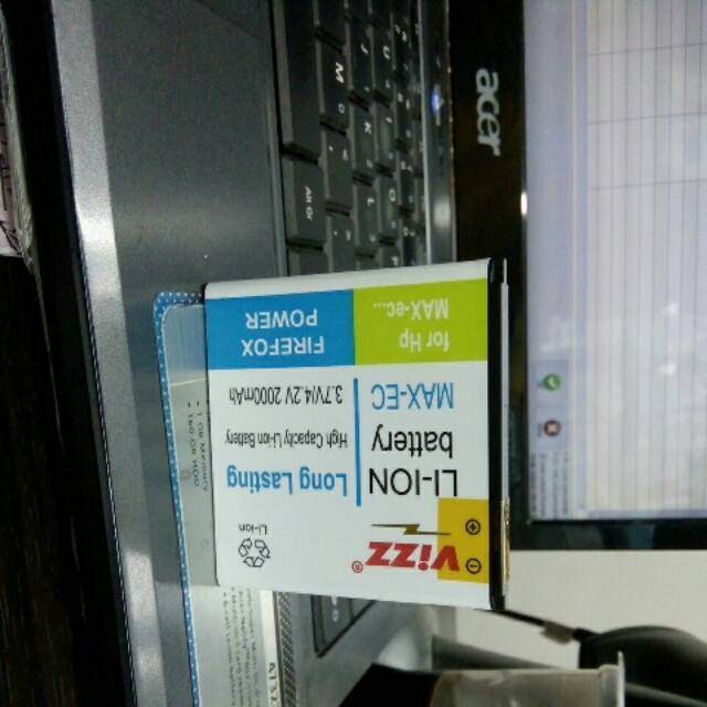 BateraI vizz SMARTFREN ANDROMAX EC 4G LTE HAIER H15346 C46B2H batre battery double power ic original