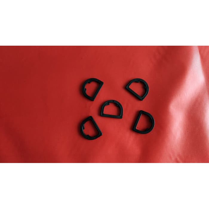 

Ring D plastik buckle tas 25 mm acetal Hitam