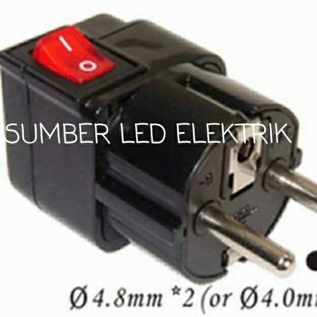 Over Steker + Saklar Switch ON OFF WSA-9 WONPRO