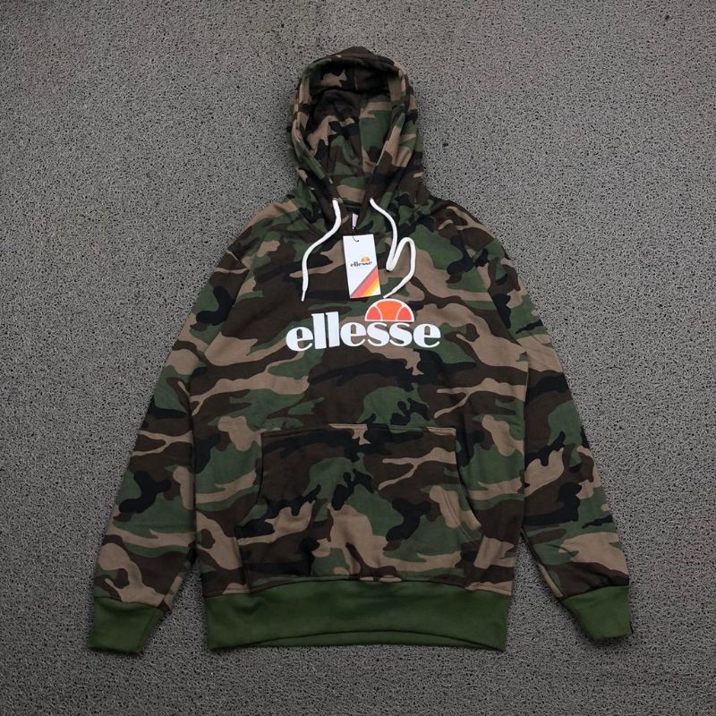 HODDIE ELLESSE CAMO LOGO BASIC | OUTERWARE | SWEATER