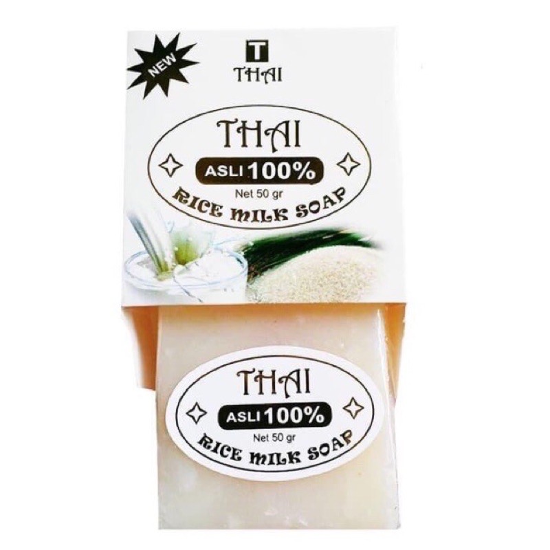 Thai Rice Milk Soap 50gram