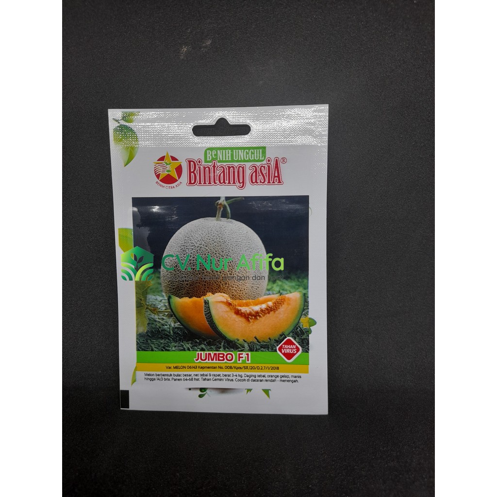 Benih Melon JUMBO F1 0,5 gram - Bintang Asia