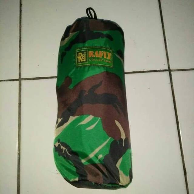 Tenda loreng standar TNI / Tenda perorangan army / plysheet/ plesit / tactical outdoor