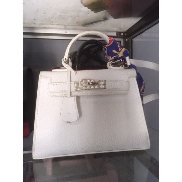 Tas hermes putih preloved