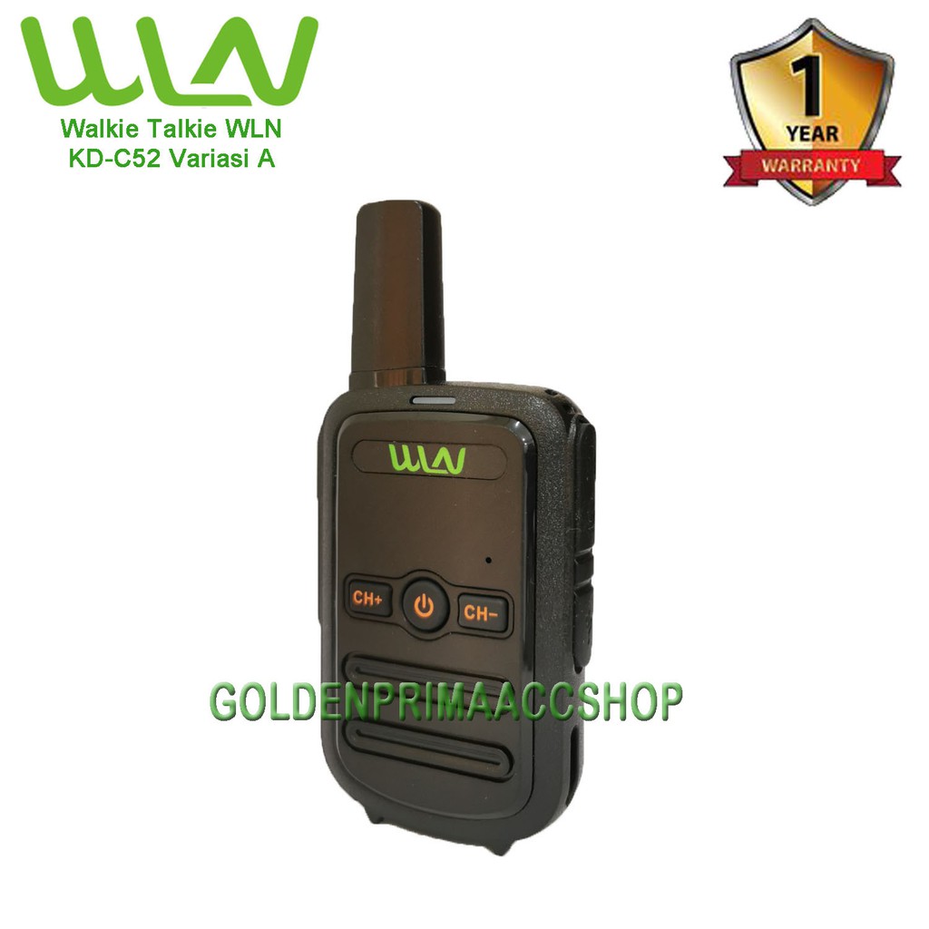 HT WLN KD-C52 HITAM (ISI 2 PCS) Tanpa Charger Desktop