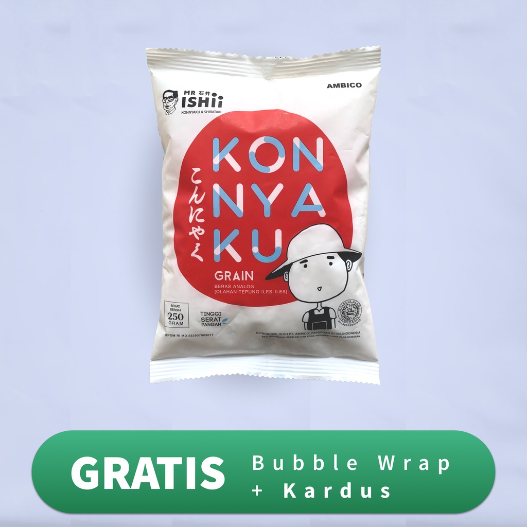 

beras shirataki 250gr rice konyaku kering