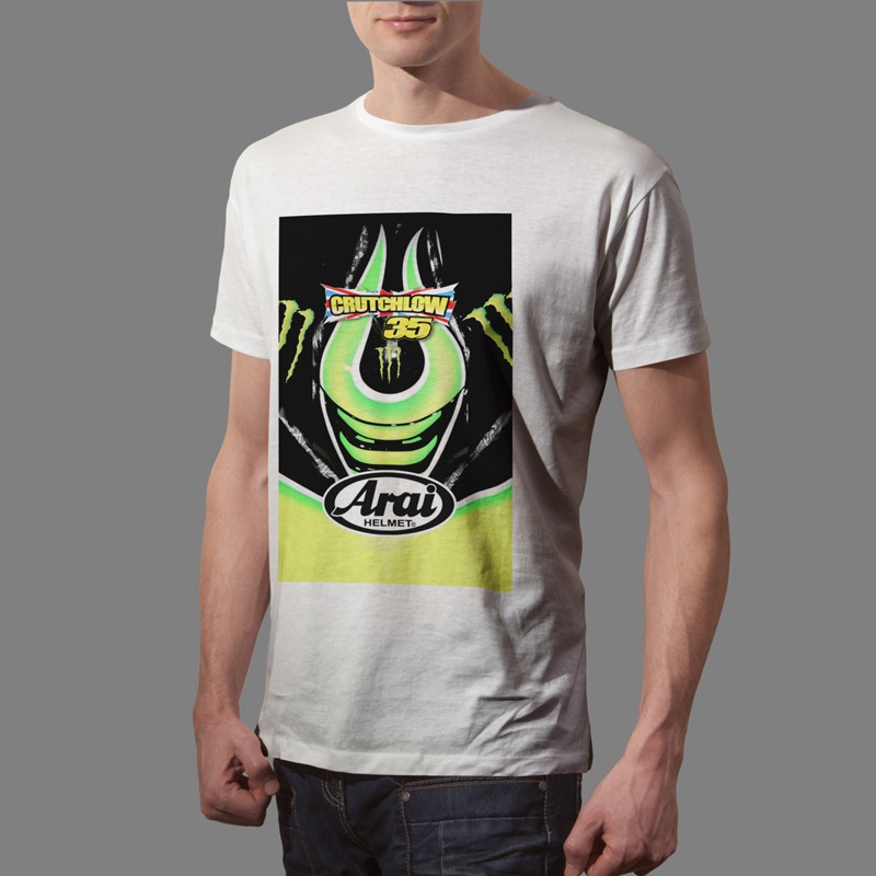 Kaos Cal Crutchlow Moto GP Tech 3 Tshirt Casual Bahan Katun Unisex T-Shirt