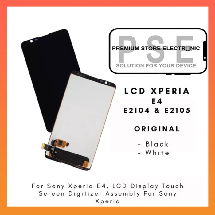 LCD Xperia E4 E2104 E2105 ORIGINAL Fullset Touchscreen Garansi