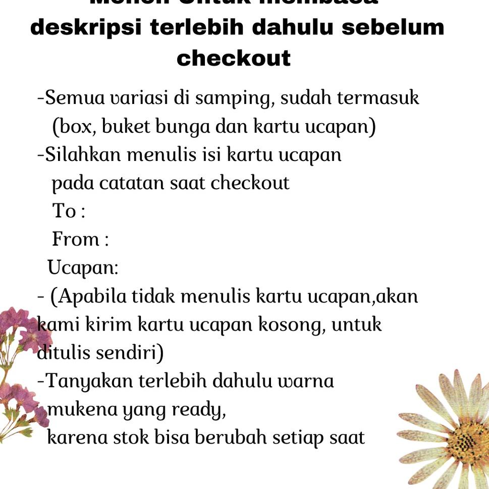 

ゔ Hampers Mukena / Hampers Hijab / Mukena Travel / Mukena Renda / Hampers Buket ふ