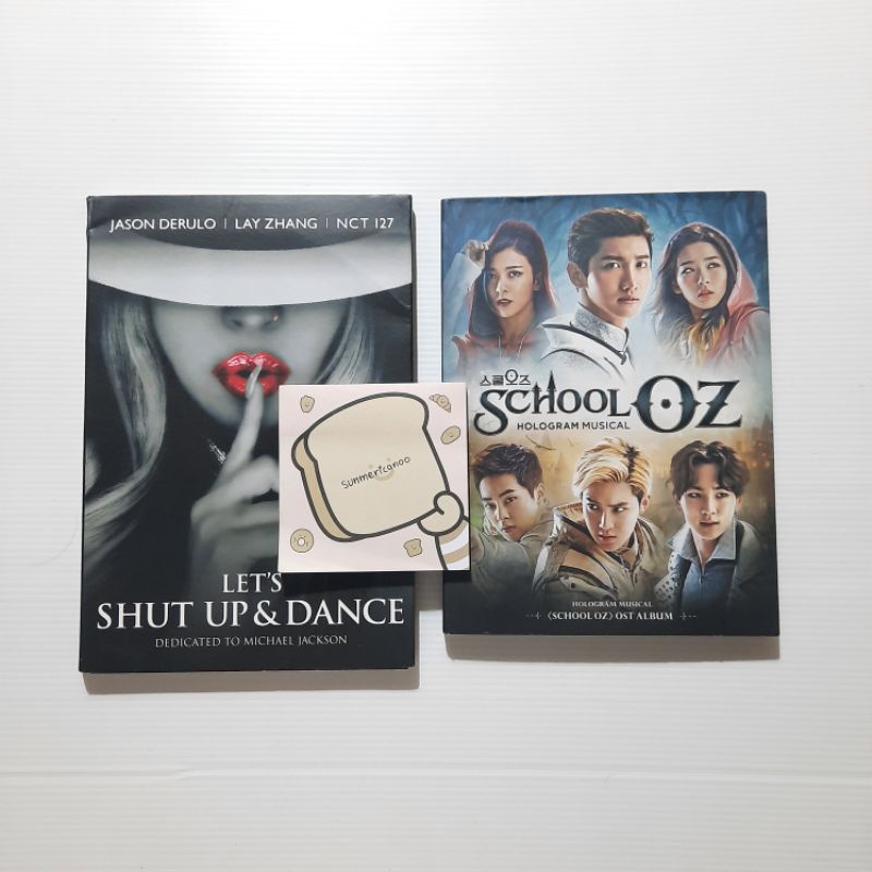 [ALBUM ONLY] Official Album Let's Shut Up & Dance NCT 127 EXO Lay ft. Jason Derulo OST School OZ Hol