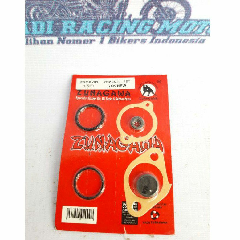 Seal Sil Pompa Oli Rx king New 1996 - 2004 Zunagawa Japan