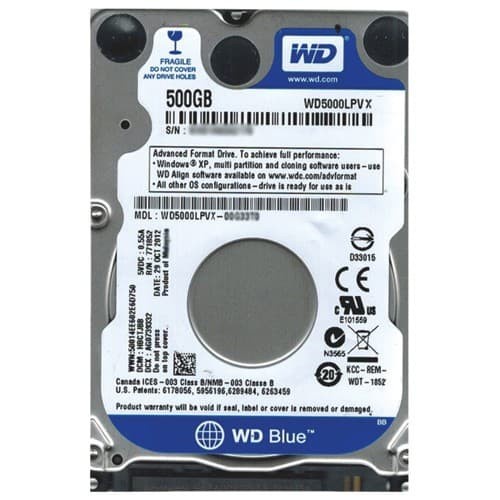 hardisk laptop 500gb seagete.samsung.wd.thosiba merk campur tergantung stok