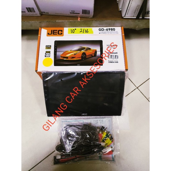 Headunit Android 10 inch JEC GD -6980 Tv Mobil