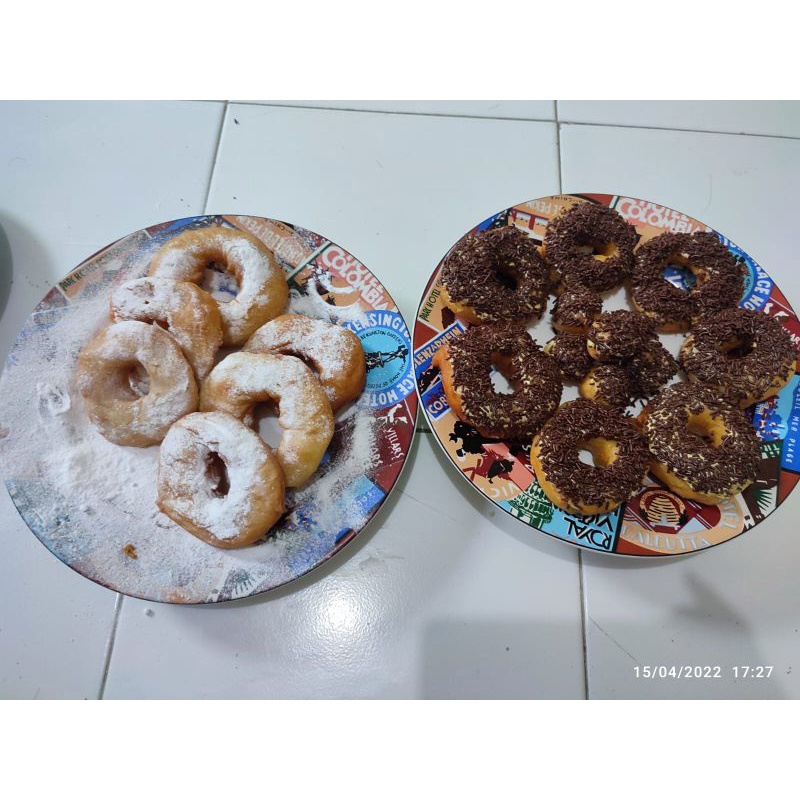 

DONAT COKLAT HOMEMADE