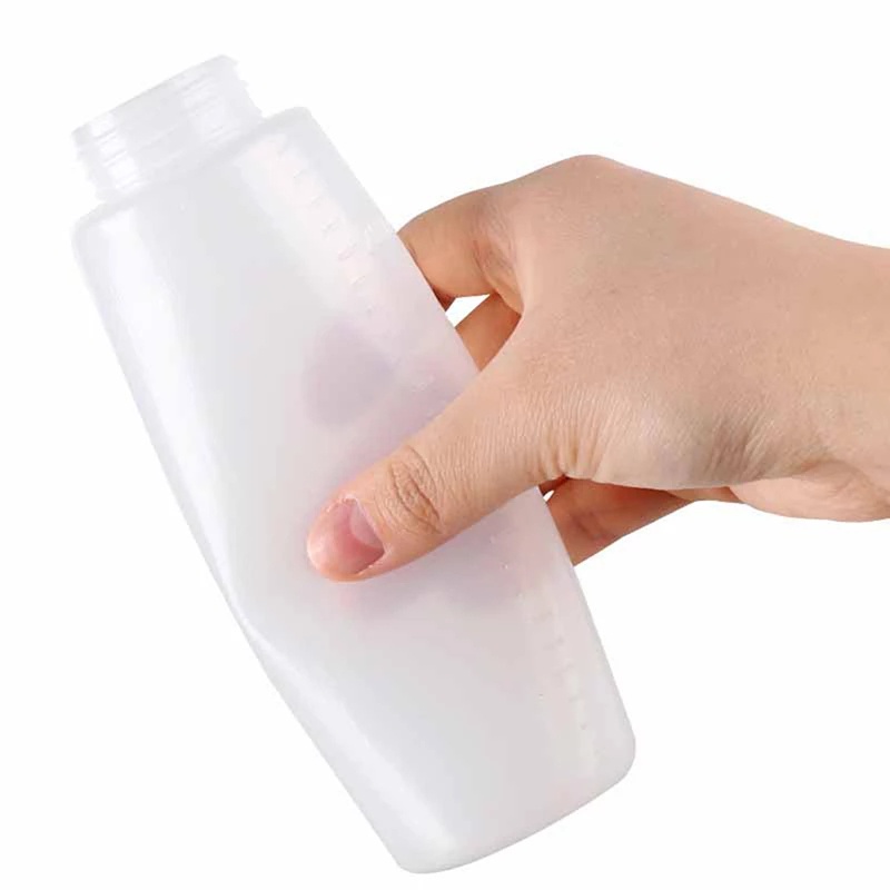 (240-500Ml Botol Dispenser Saus / Kecap / Salad Bahan Plastik Untuk Dapur