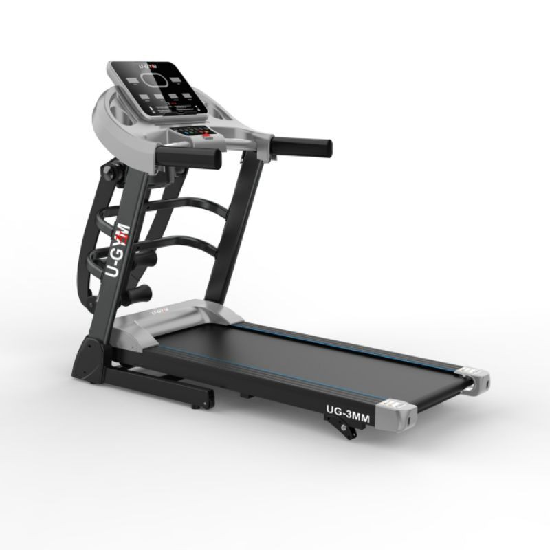 TREADMILL ELEKTRIK 3 FUNGSI U GYM 3MM BERKUALITAS