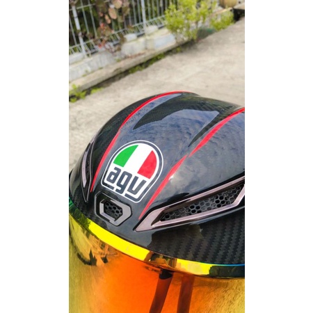 AGV PISTA GPRR PERFORMANCE CARBON RED