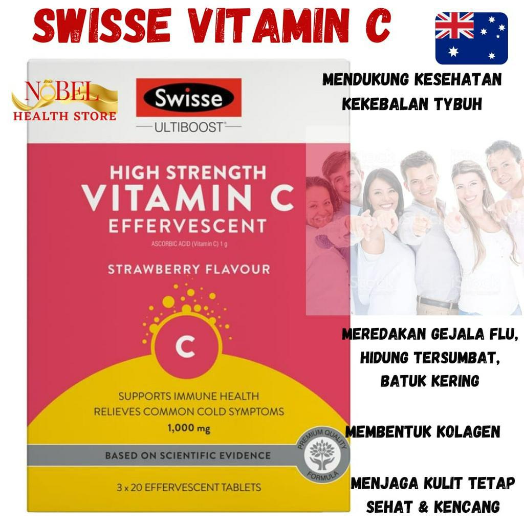 swisse vitamin c 60 effervescent tablets