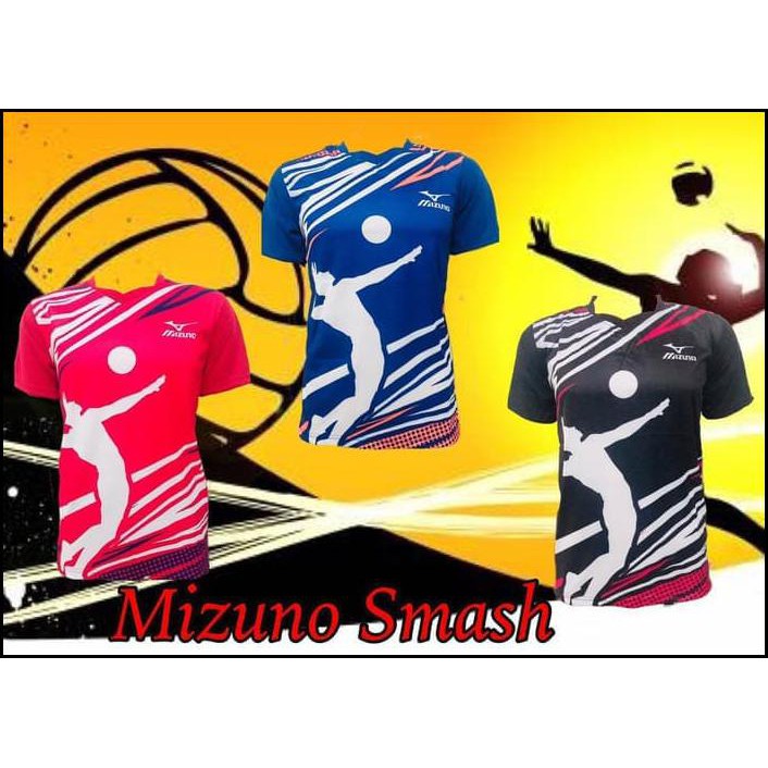 Kaos Baju Volly Mizuno Smash