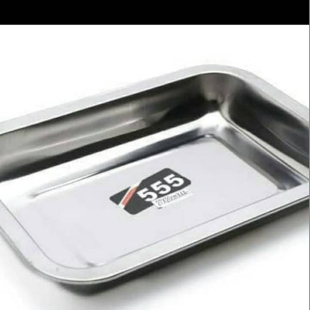 Nampan stainless steel 555