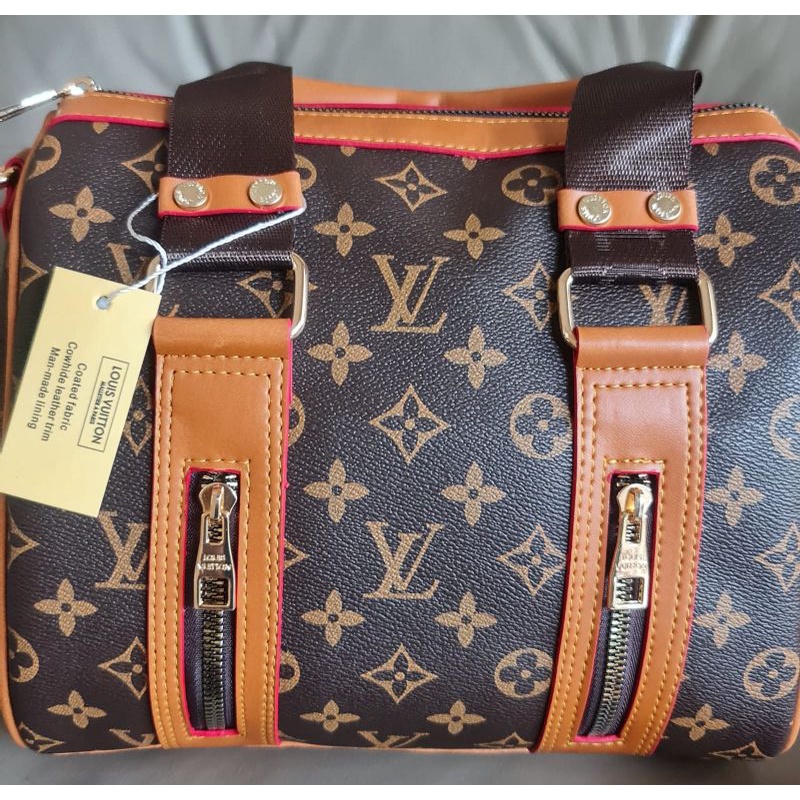 Tas Wanita Top handle Lv Speedy Tas selempang Size 25 Free Dompet Waterproof