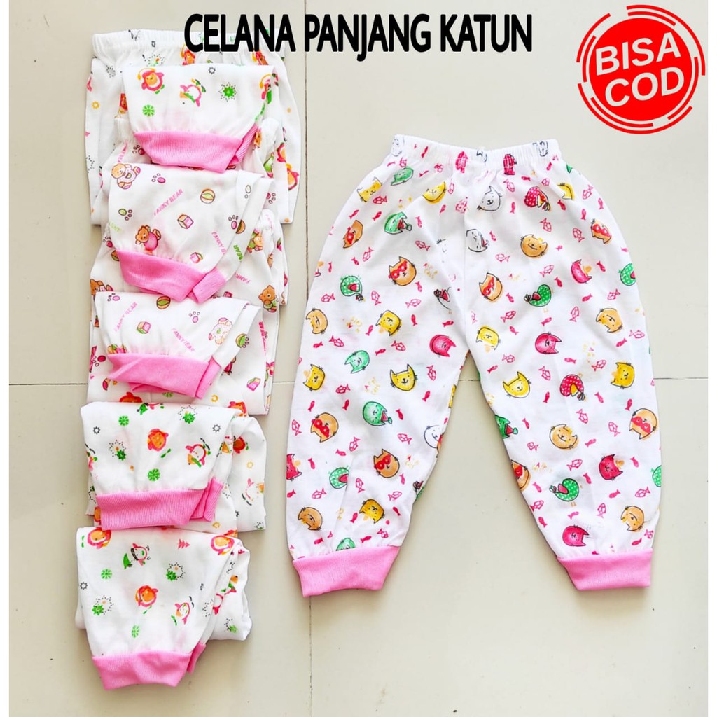 1/2 LUSIN (6 pcs) Produk khusus warna PINK perlengkapan bayi lahir