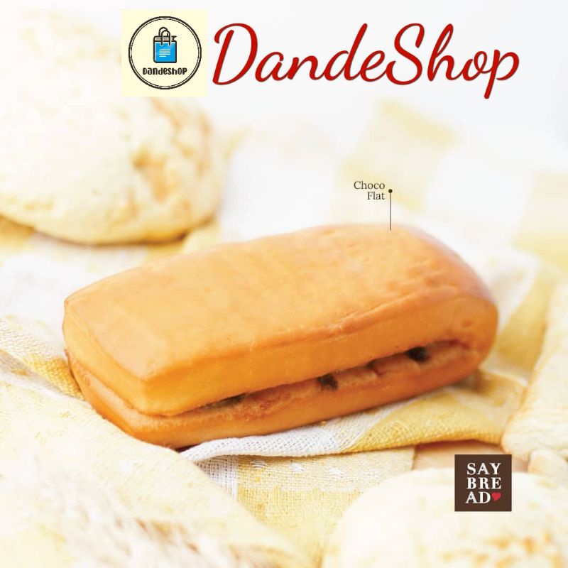 Jual Saybread CHOCO FLAT Roti Fresh - Say Bread Indomaret | Shopee