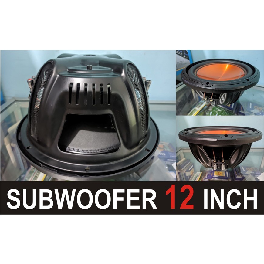 SPEAKER SUBWOOFER EMBASSY 600W MAX SUPER BASS 12inch HIGH CLASS