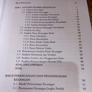 Jual Buku ANALISIS KINERJA KEUANGAN DAN PERENCANAAN KEUANGAN PERUSAHAAN ...