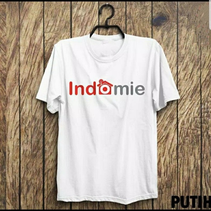 KAOS BAJU TSHIRT PRIA WANITA INDOMIE KAOS PLESETAN INDIHOME KAOS LUCU/COD
