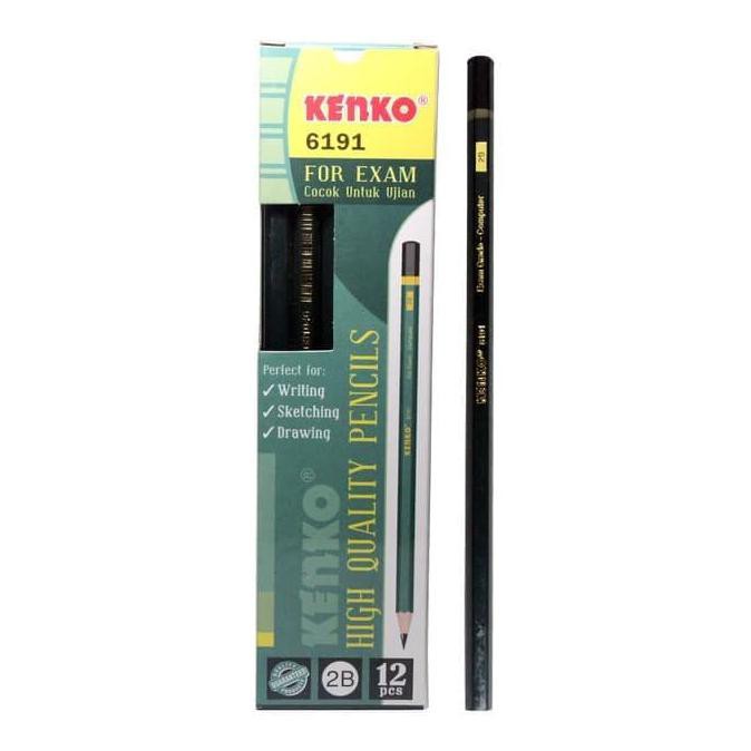 

PENSIL KENKO 6191 2B / PENCIL 2B KENKO MURAH