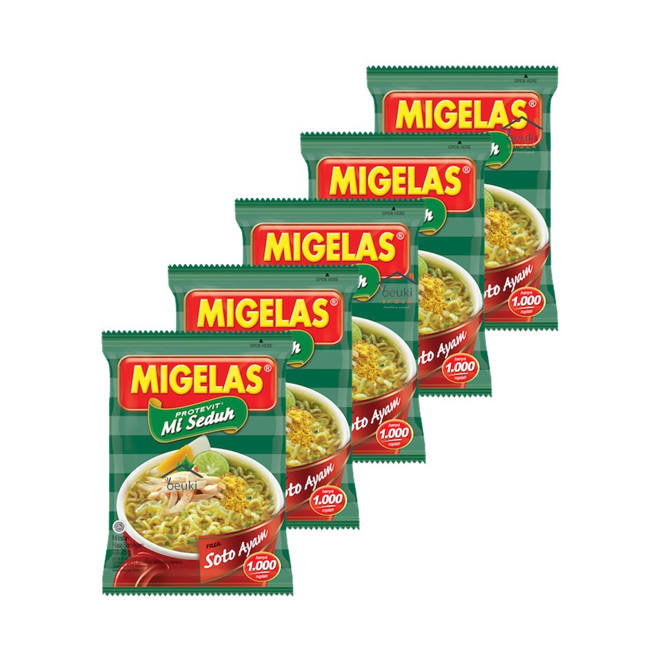 

5PCS Mie Gelas Migelas Soto Ayam Mie Instan Seduh Dalam Gelas