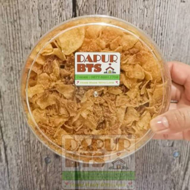 

Keripik Kentang Ebi homemade tanpa MSG
