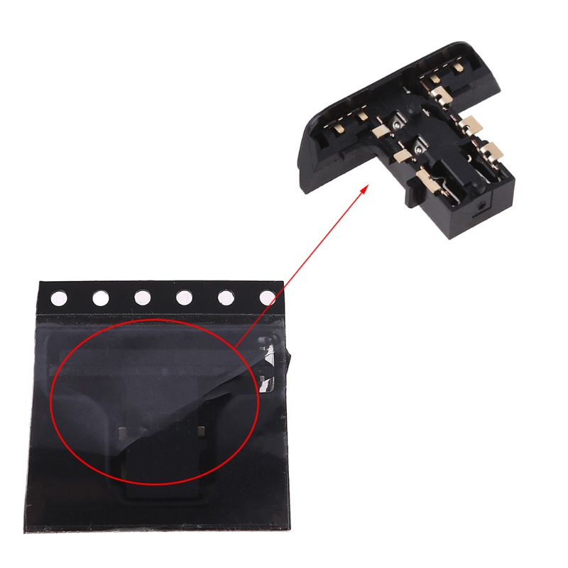 Btsg Headset Earphone Jack Port Socket Connector Repair Parts Untuk Controller
