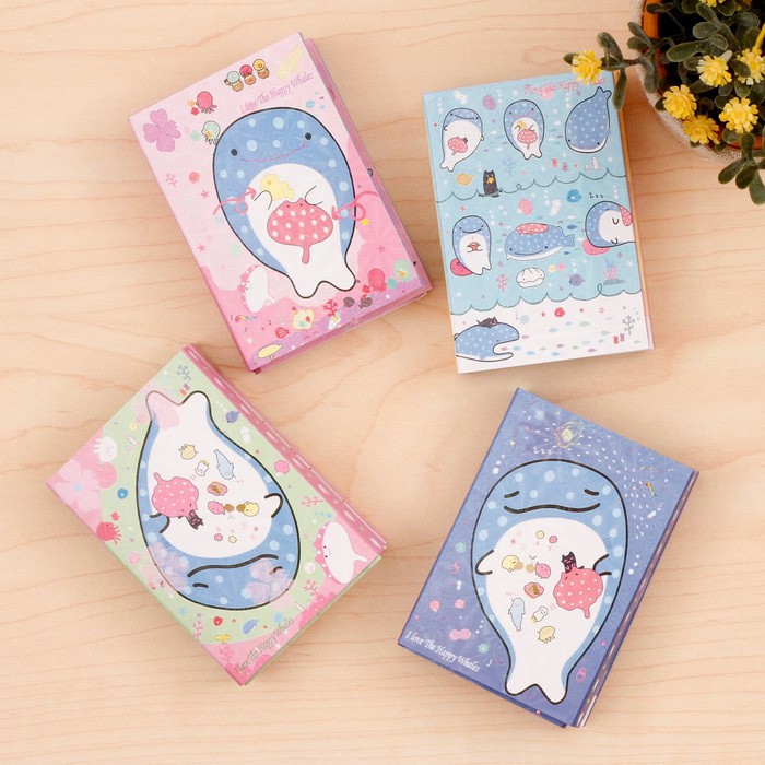 

PRODUK TERLARIS Whales - Sticky Notes Buku Besar/ Memo It / Stick It/ Post It MEMO & STICKEY LUCU