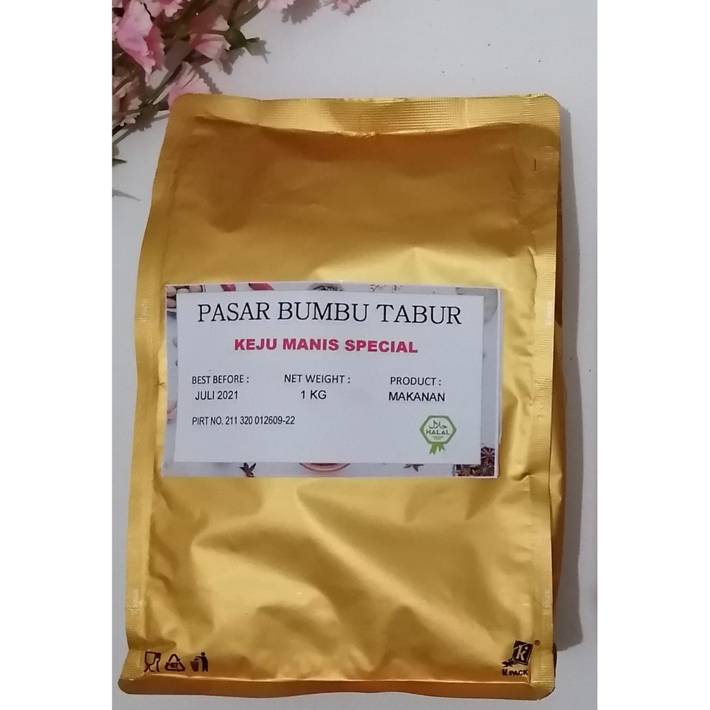 

BUMBU TABUR KEJU MANIS SPECIAL 1 KG BUBUK MAKANAN ENAK MURAH HALAL