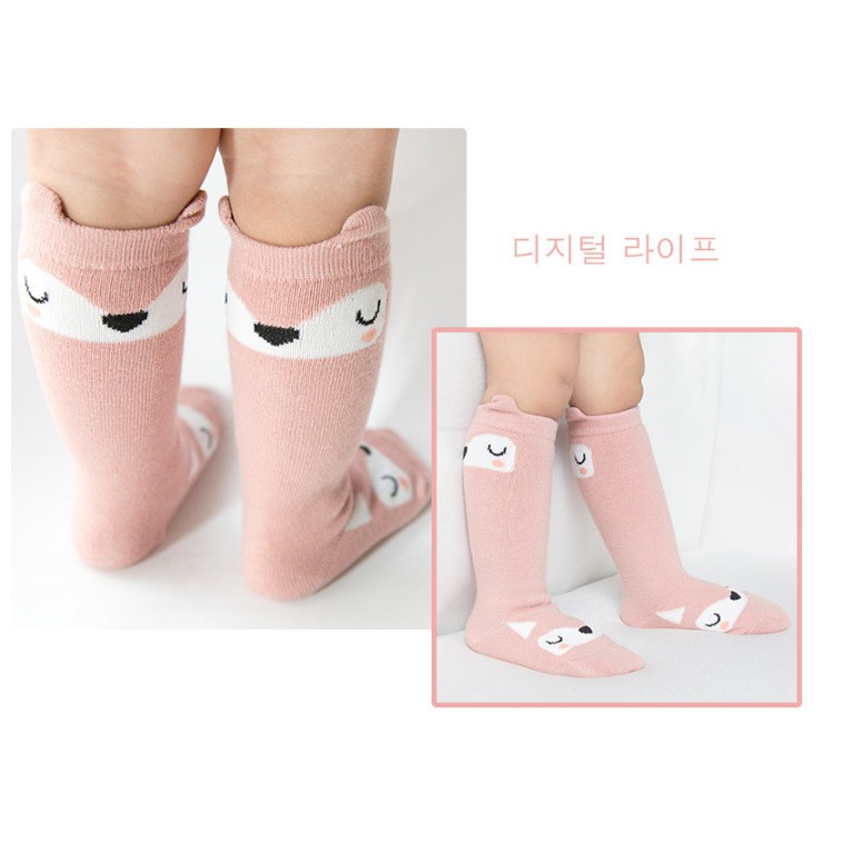 Kaos Kaki Panjang Bayi ala Korea / Kaos Kaki Anti Slip Panjang Bayi 372