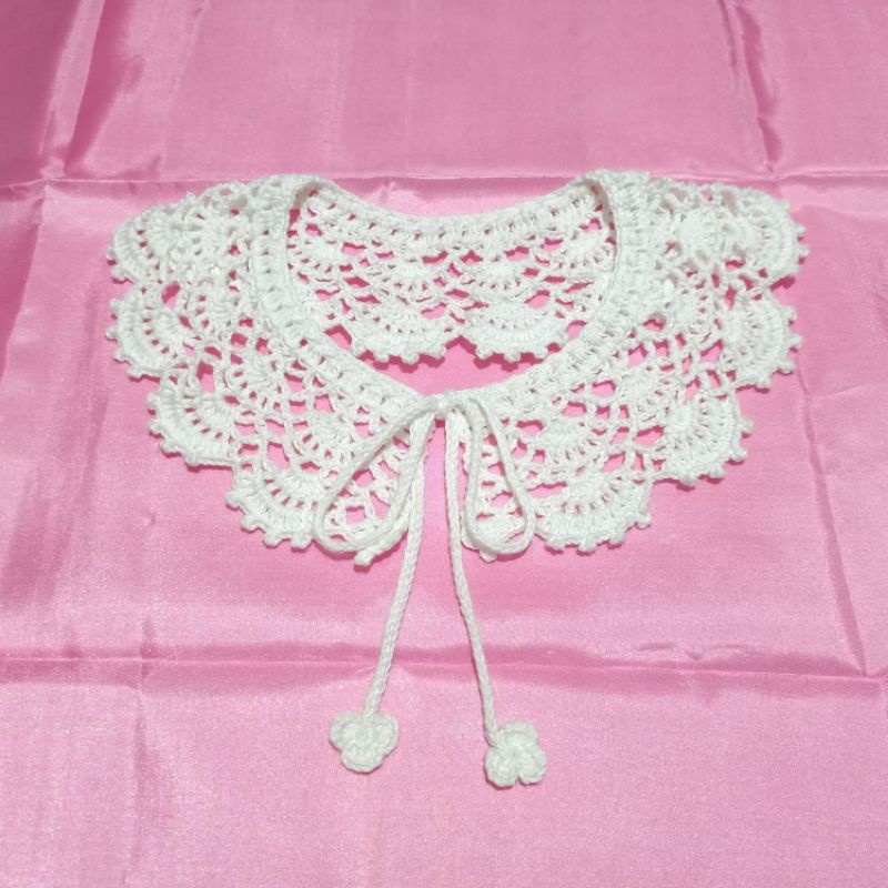 COLLAR CROCHET  DEWASA COLLAR RAJUT MURAH KERAH INSTAN KOLAR RAJUT KERAH PALSU KERAH RENDA FAKE COLL